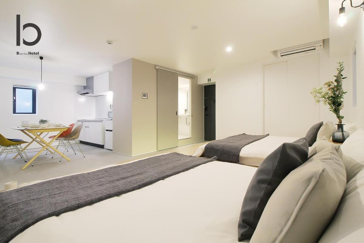Bhotel Heiwaodori 302 - Huge Apt In Famous Hiroshima Dori For 6P Εξωτερικό φωτογραφία